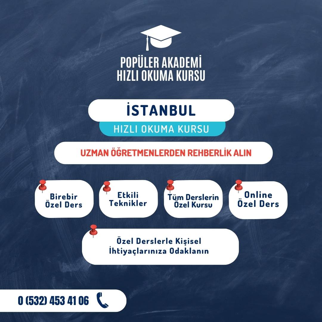 Kadıköy Hızlı Okuma Kursu